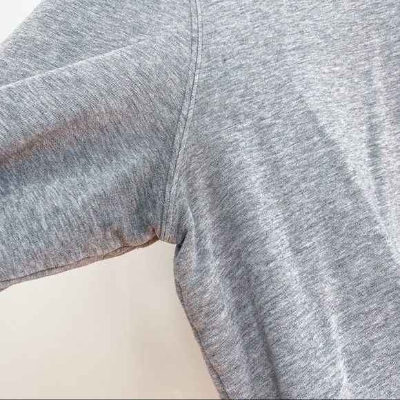 Saks Fifth Oversized Heather Grey Hoodie - Picture 10 of 11